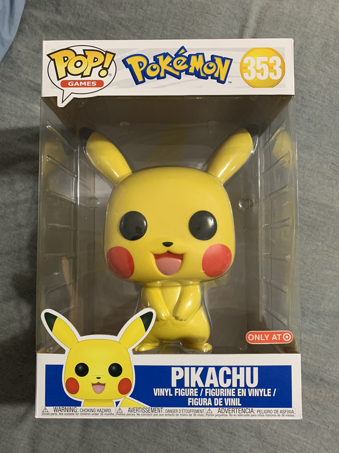 Funko Pop 10 Inch Pikachu Target Exclusive Pokemon