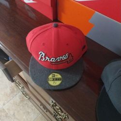 Braves Fitted 7 3/4