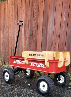 BIG RED CLASSIC Radio Flyer Wagon Model #W Like New for Sale
