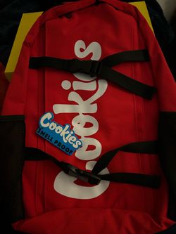COOKIES RIPSTOP NYLON BACKPACK (RED) SMELL PROOF