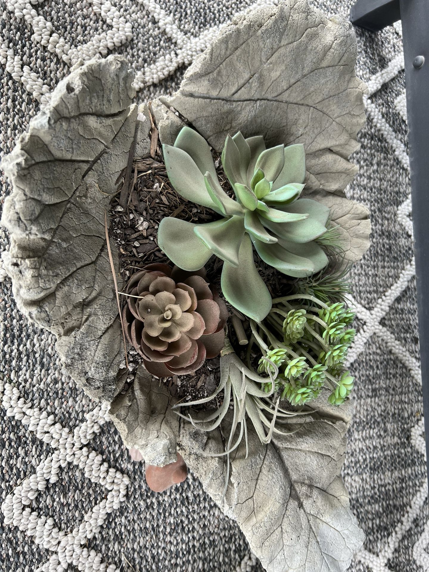 Mother’s Day Gifts-Unique Concrete Leaves