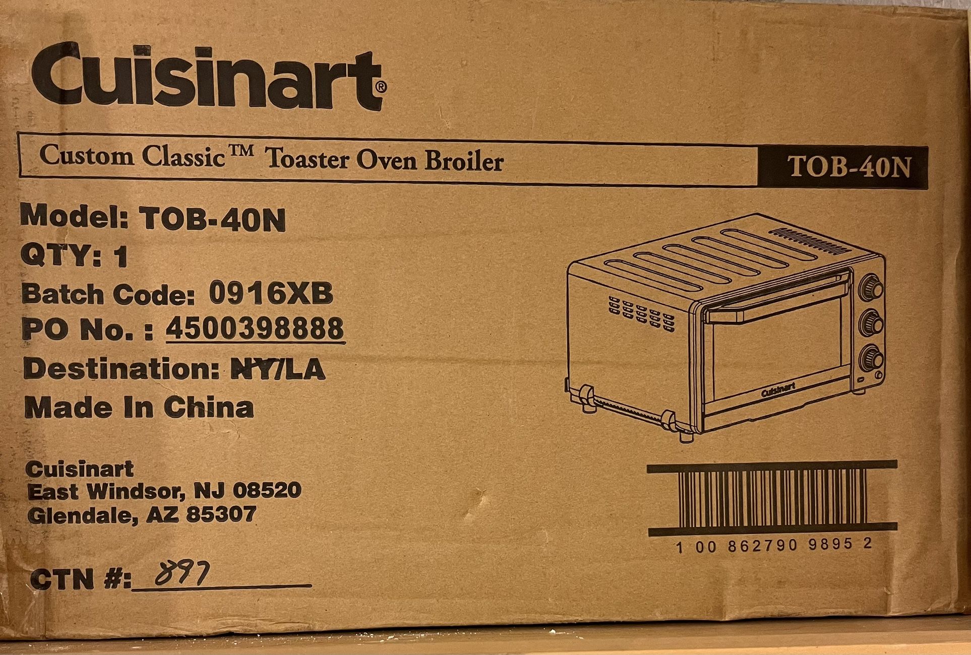 Toaster Oven Cusinart