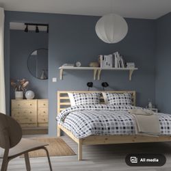 IKEA TARVA Wooden Bed Frame