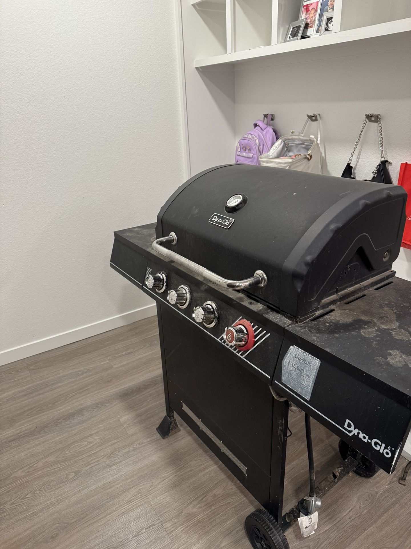 4-Burner Gas Grill from Home Depot – Works Great