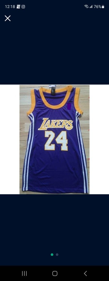 Lakers Jersey Dress Lakers Jersey Dress