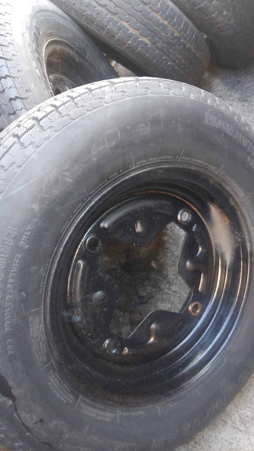 Trailer rims 4holes