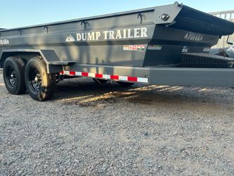 7 x 14 dump trailer - never used