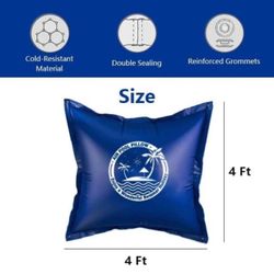 4 x 4 Ft Pool Cover Pillow for Above Ground Swimming Pools