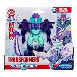 Transformers Cyberworld Scourge Ultimate Cyber Changers Energon Surge Action Figure