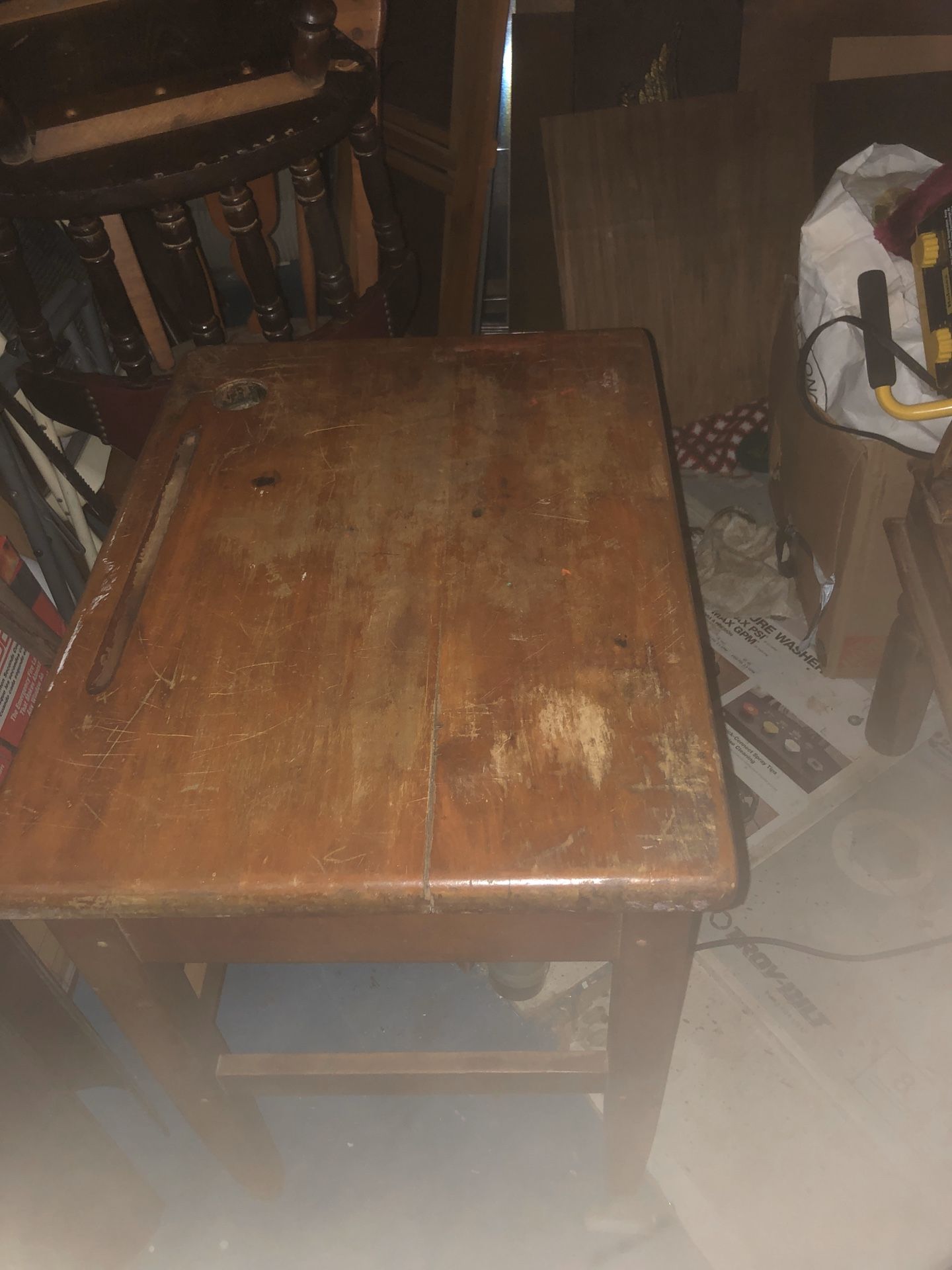 100 year old pupils desk