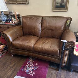 Leather Couch 