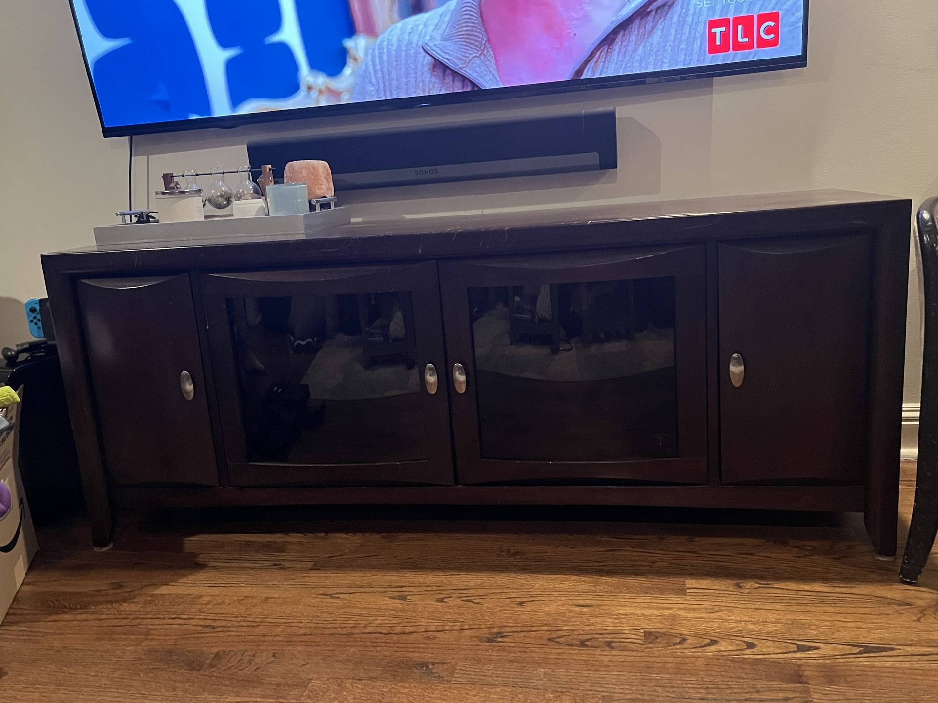 TV Console With Storage