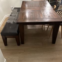 Dining Table And Bench