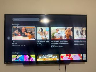 50” smart TV