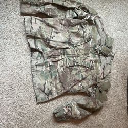 Army Issue Battle Fatigue Top