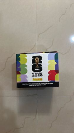FIFA Panini World Cup 2026 50 count box sticker collection