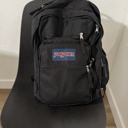 JANSPORT BLACK BACKPACK 
