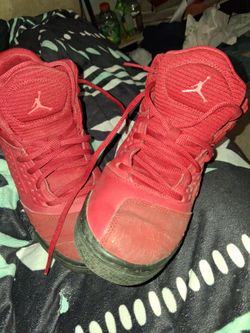 Air Jordan High-Top Sneakers Red