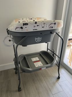Baby Joy Folding Bath Tub & Changing Table