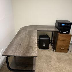 L Shape Corner Desk