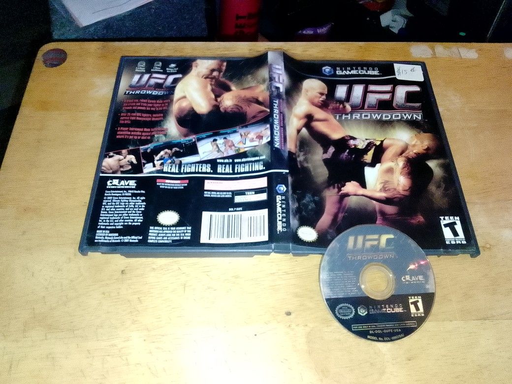Nintendo GameCube Game UFC Throwdown