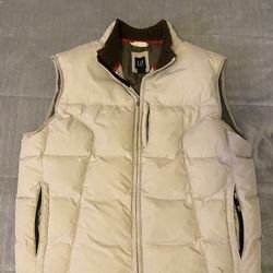 Vintage Gap Cream Puffer Vest