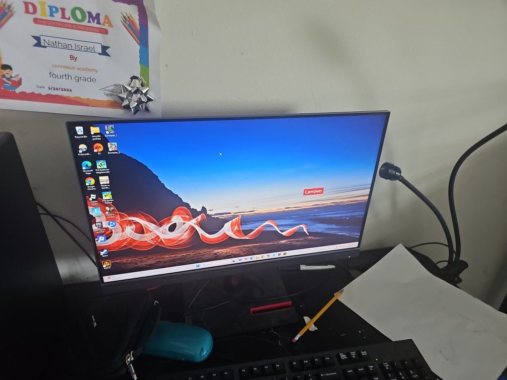 New Levono Monitor Led Backlight