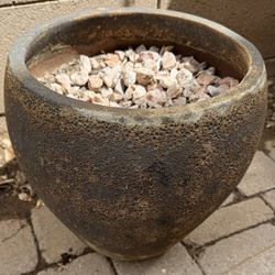 Patterned Ceramic Planter Pot: Price For Both