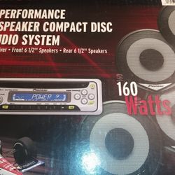 Pioneer High Performance CD Player And Speaker Set  New