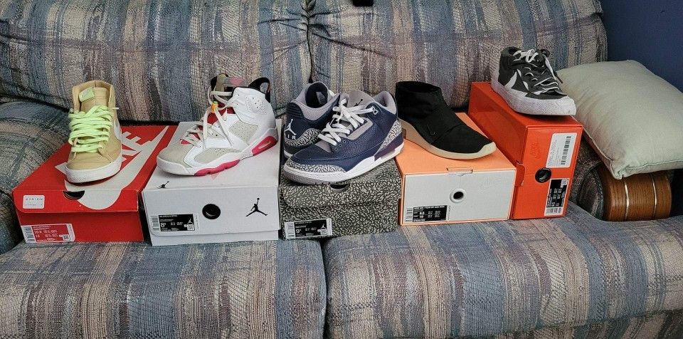 Blazers, Fear Of God, Jordan Hare, Jordan 3 , Sacai