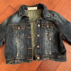 Ladies Short Jean Vest Size 10