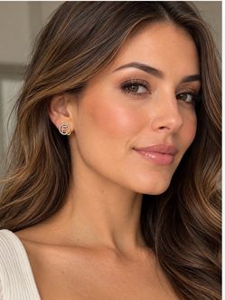 Authentic F Is Fendi Earrings
