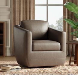 COLAMY 360°Swivel Accent Chair
