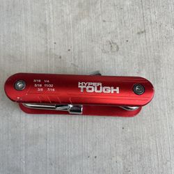 Hyper Tough Folding Nut Driver Set,