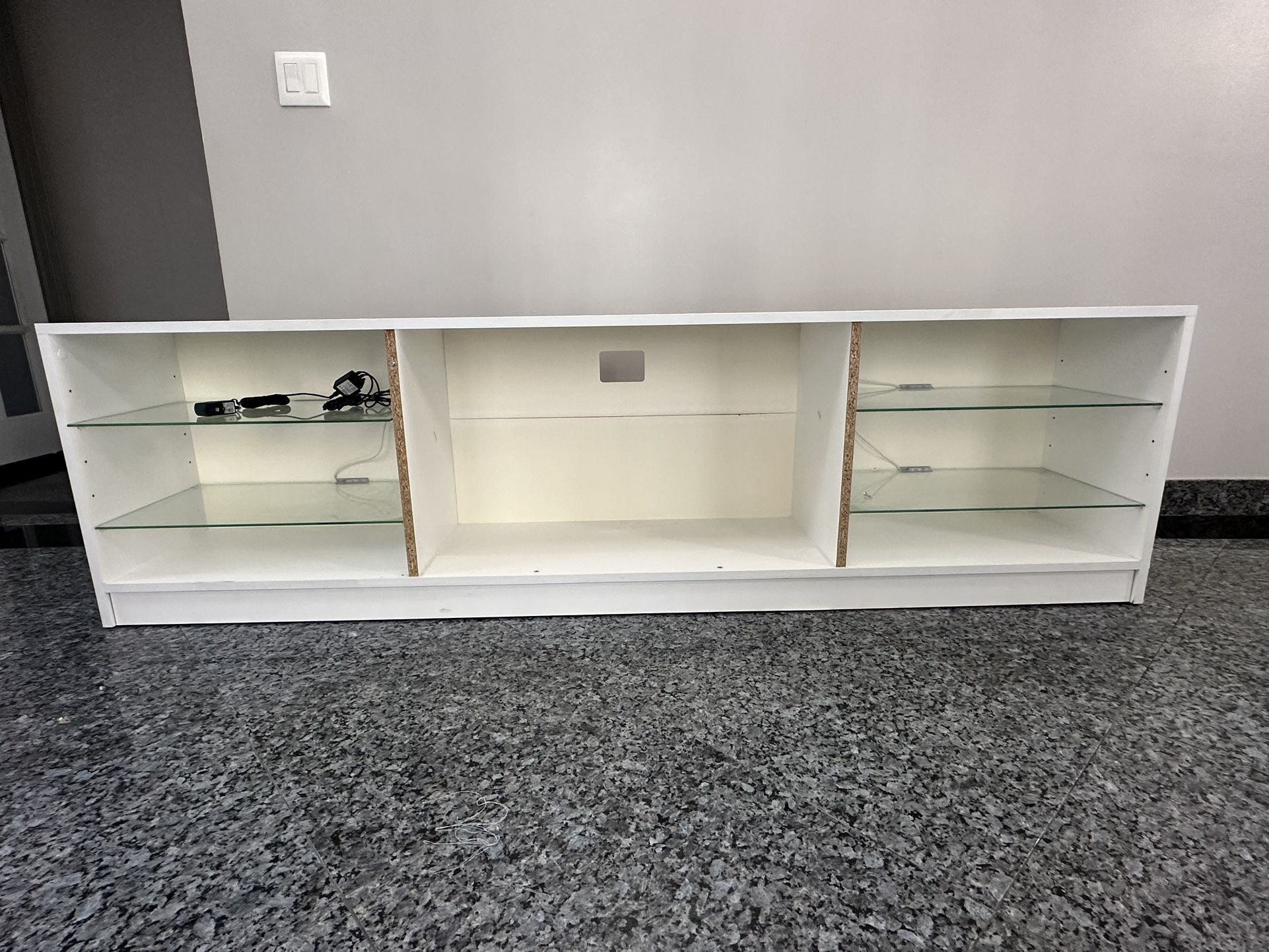 TV Stand with 20 colors LED Lights, Modern TV