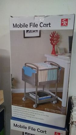 Mobile file cart