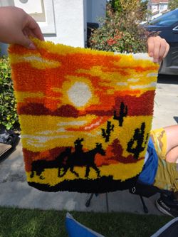 Wool handmade Art