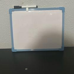 Whiteboard With Marker