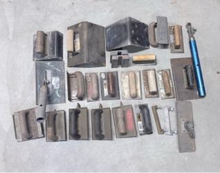 Large Lot of Concrete Finishing Edgers