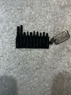 10 Mini Screwdriver Bit Set with Keychain