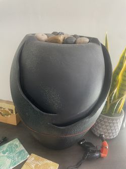 Black Counter Top Fountain