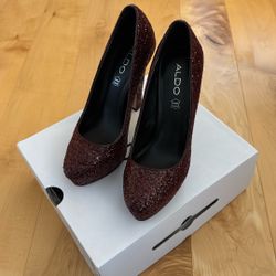 ALDO Heels Red