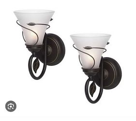 Battery Operated Vine Wrapped Wall Sconces