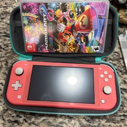 nintendo switch coral 