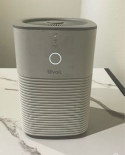 Levoit LV-H128 True HEPA Desktop Air Purifier – Tested Working + Filters & Adapter