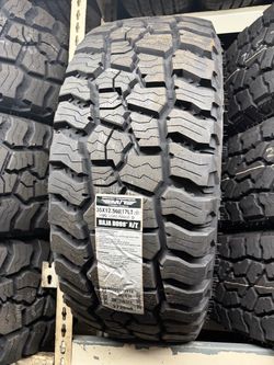 All terrain tires available in 35/12.50R17LT