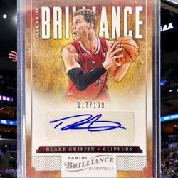 Blake Griffin LA Clippers Brilliance Autograph NBA Basketball Card /199