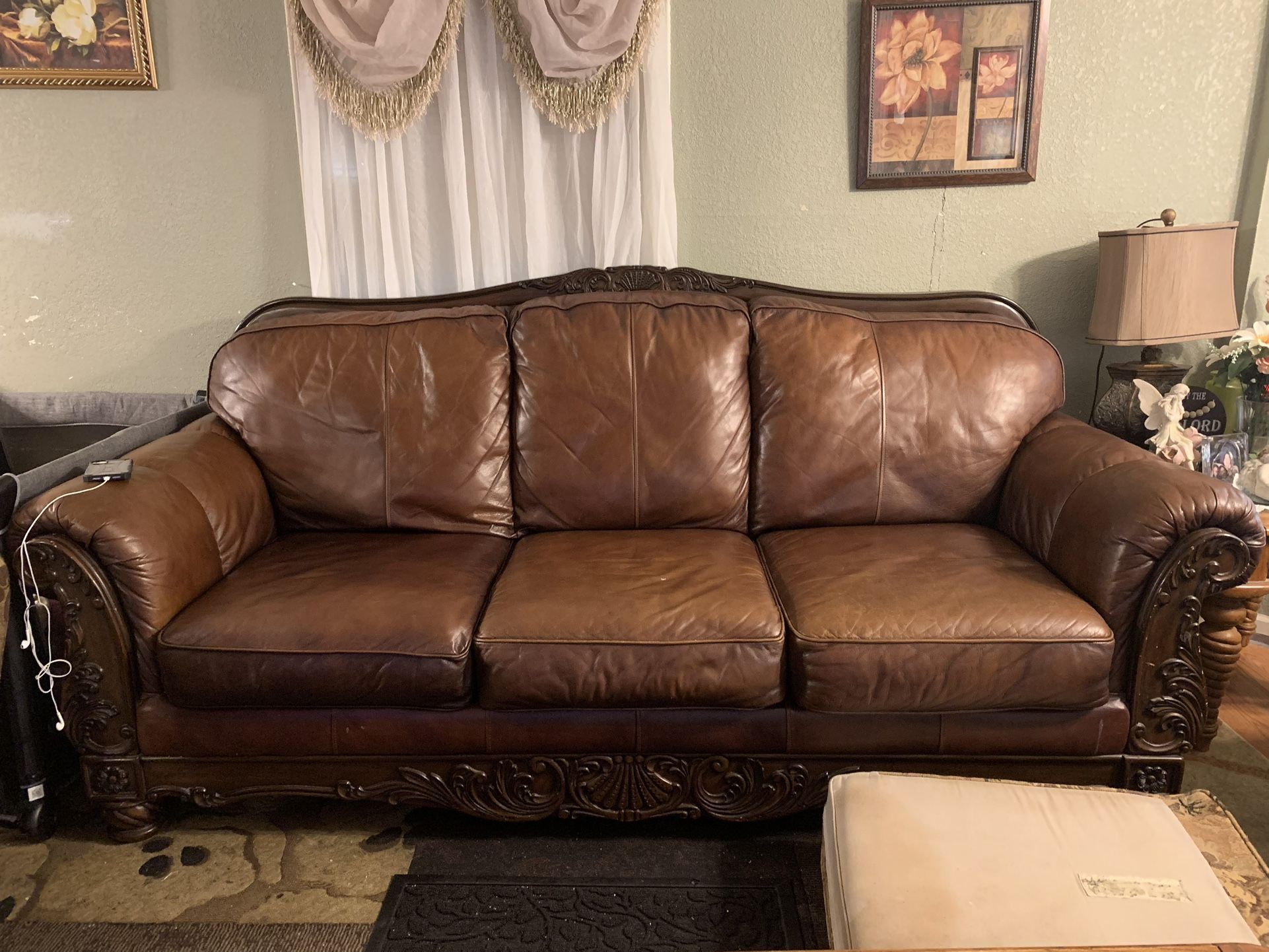 Leather Sofa