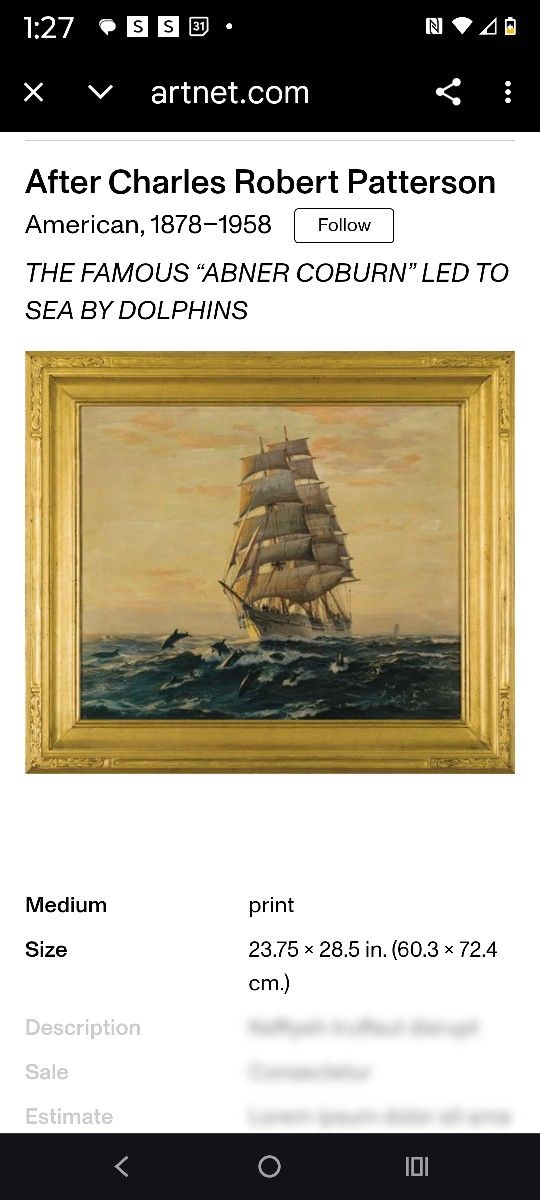 Charles Robert Patterson Painting