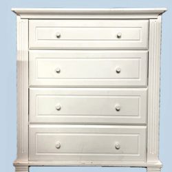 White Heavy Duty Solid Wood Desser Drawer